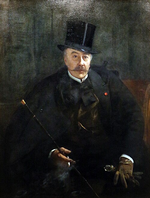 Portrait de Alfred Stevens, 1884, Henri Gervex