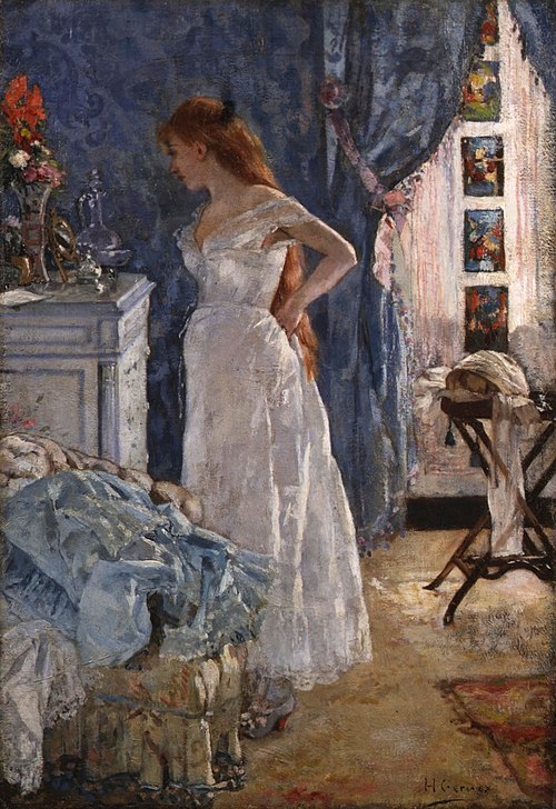 la toilette, 1878, Henri Gervex