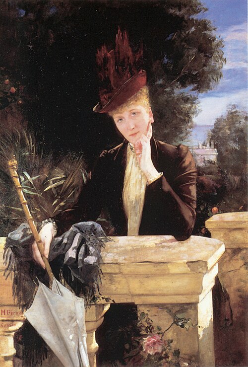 Une portrait de Marie Clotilde de Faret, , Henri Gervex