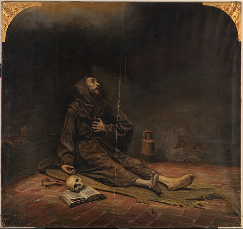 San Francisco de Asís, 1881, Julio Cebrián Mezquita