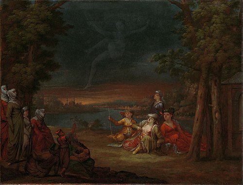 Turkish Women in the Countryside near Istanbul, 1728, Jean-Baptiste van Mour