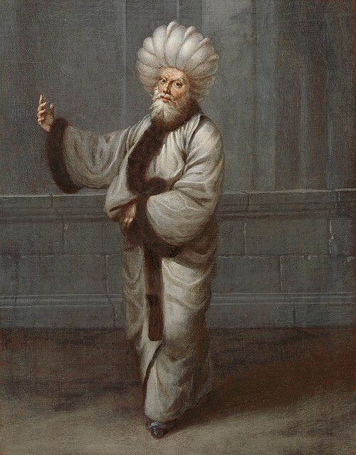 The Kazasker, Judge, 1728, Jean-Baptiste van Mour