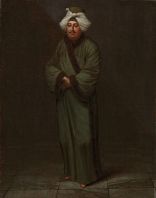 Mehmet, the vizir kâhyasi, 1728, Jean-Baptiste van Mour