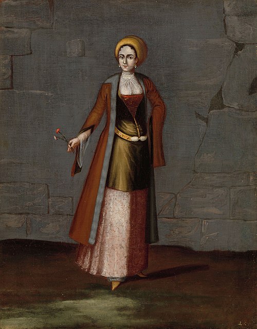 Woman from the Island of Tinos, 1718, Jean-Baptiste van Mour