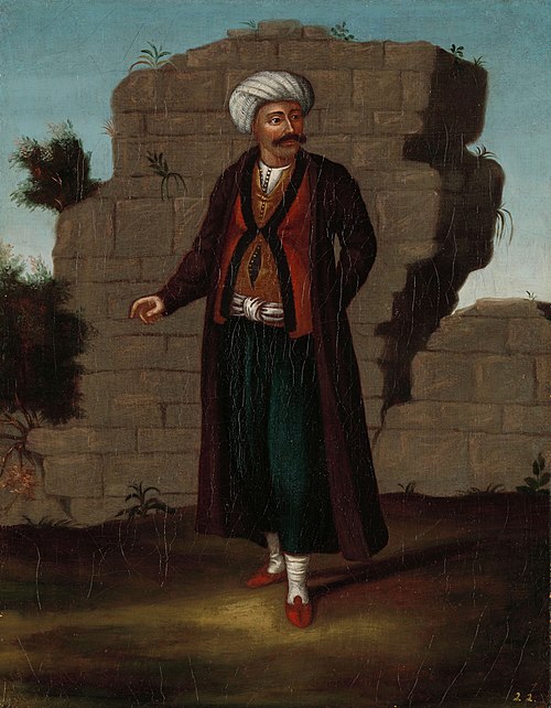 Man from the Island of Mykonos, 1718, Jean-Baptiste van Mour