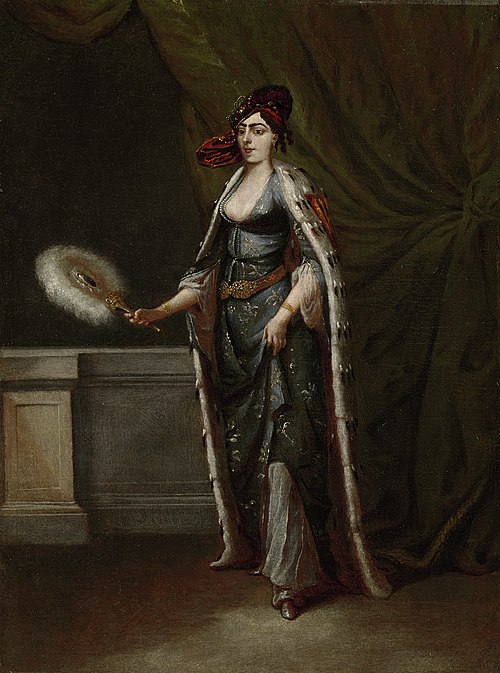 A Turkish Woman, 1728, Jean-Baptiste van Mour