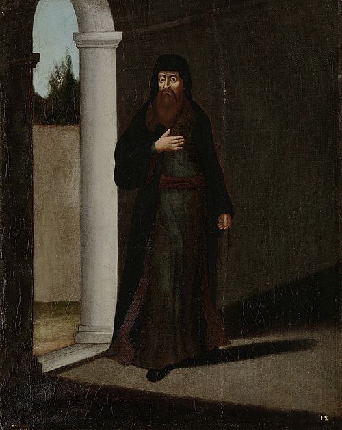 A Greek Priest, 1718, Jean Baptiste Vanmour