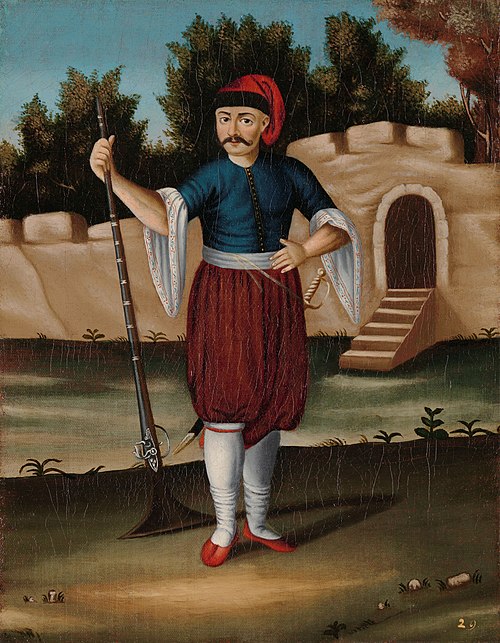 Man from the Albanian Coast, 1718, Jean Baptiste Vanmour