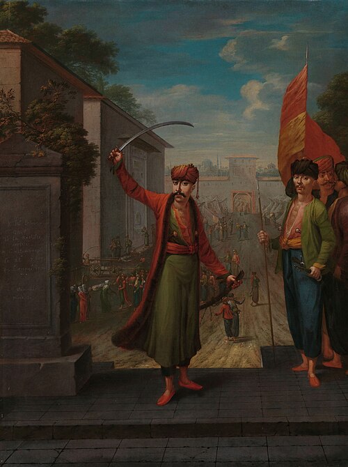 Patrona Halil, 1817, Jean Baptiste Vanmour