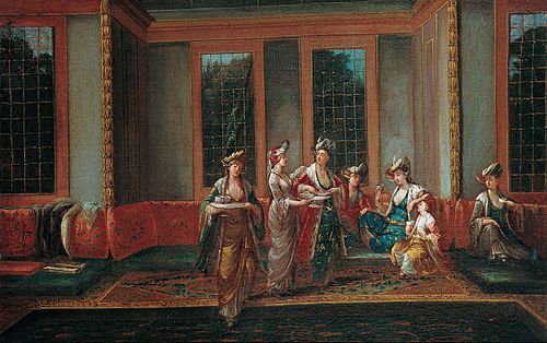 Women Drinking Coffee, 1750, Jean-Baptiste van Mour