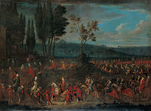The Ambassadorial Procession, 1750, Jean-Baptiste van Mour