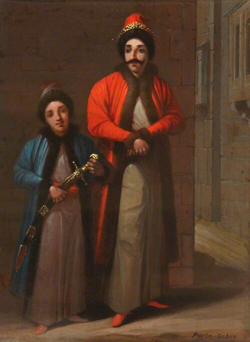 Porte Sabre, 1750, Jean-Baptiste van Mour