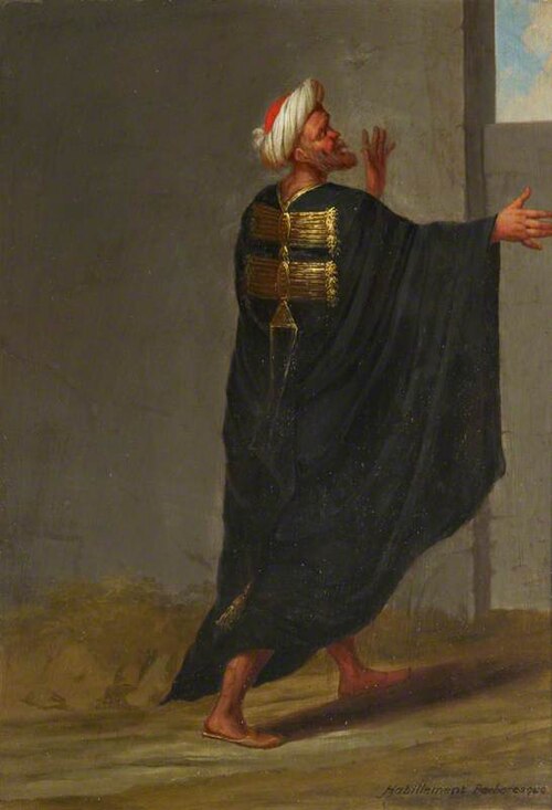 Habillement barbaresque, 1750, Jean-Baptiste van Mour
