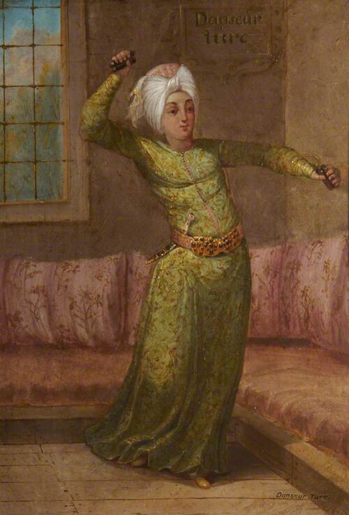 Danseur Turque, 1750, Jean-Baptiste van Mour