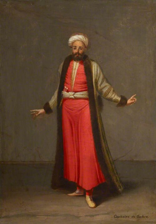 Capitaine de Galère, 1750, Jean Baptiste Vanmour