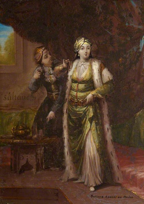 Sultane Asseki ou Reine, 1750, Jean Baptiste Vanmour