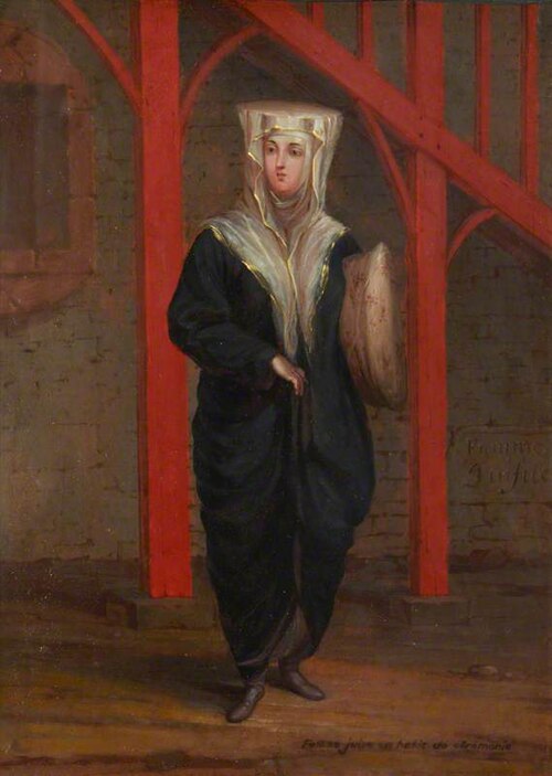 Femme juive en habit de ceremonie, 1750, Jean Baptiste Vanmour