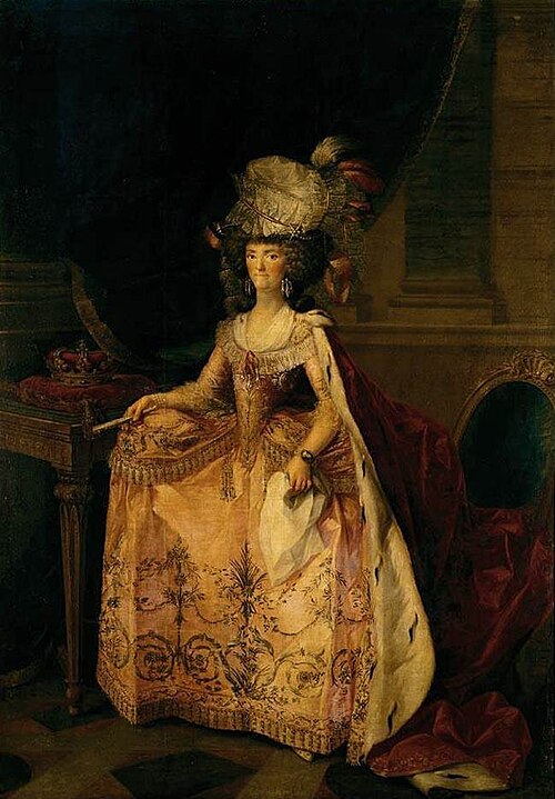 Porträt der Maria Luisa de Parma, 1790, Zacarías González Velázquez