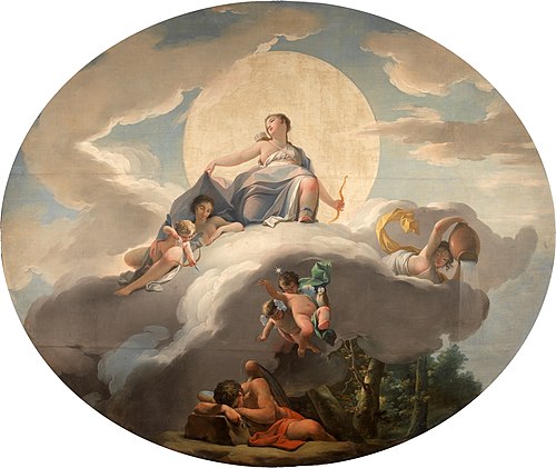 Alegoría de la Noche, 1818, Zacarías González Velázquez