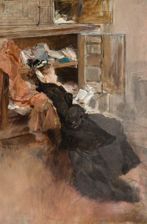 Reader, 1892, Luděk Marold