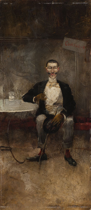 Man Sitting in a Café, , Luděk Marold