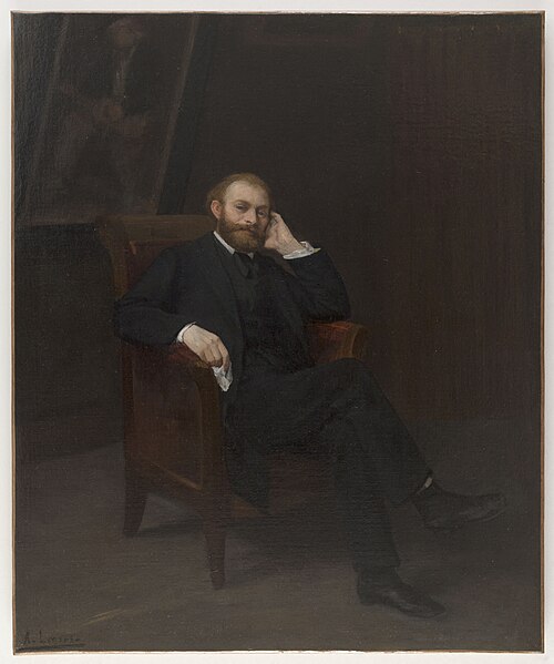 Portrait d'Edouard Manet, 1863, Alphonse Legros