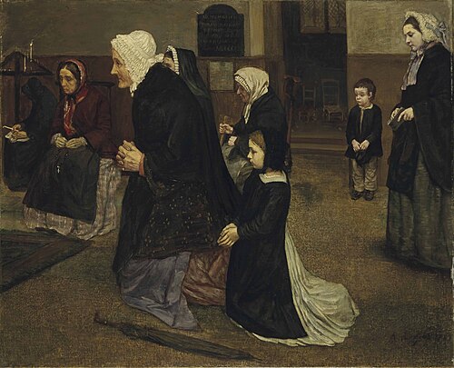 L'Angelus, 1859, Alphonse Legros