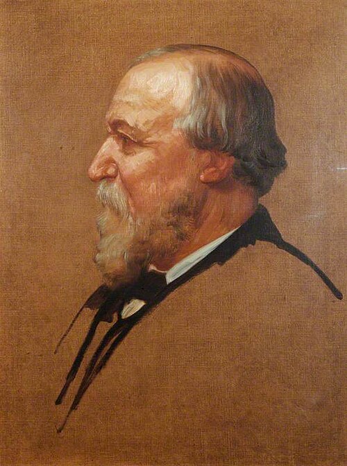 Robert Browning (1812–1889), 1879, Alphonse Legros