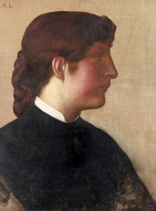 Portrait of a Lady, 1879, Alphonse Legros
