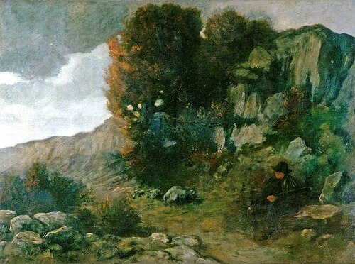 Landscape, 1900, Alphonse Legros