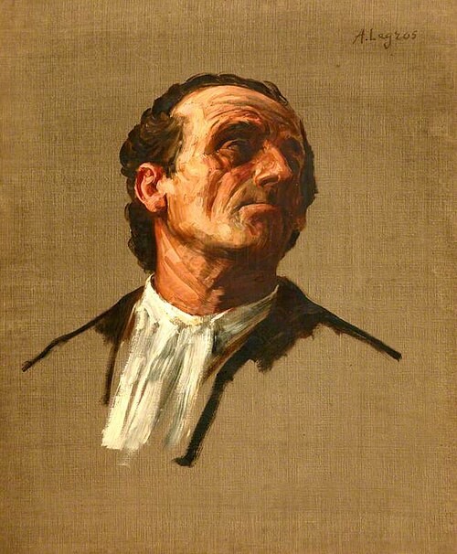 Study of a Head, 1877, Alphonse Legros