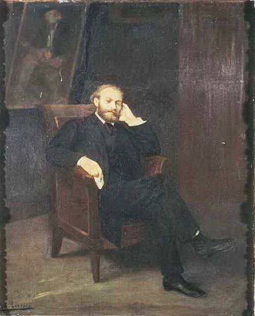 Portrait Édouard Manet, 1863, Alphonse Legros