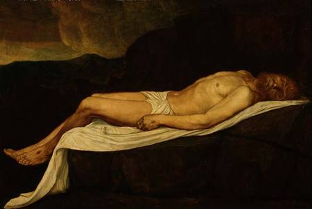 Le Christ mort, 1888, Alphonse Legros