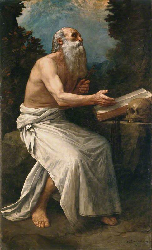 Saint Jerome, 1881, Alphonse Legros