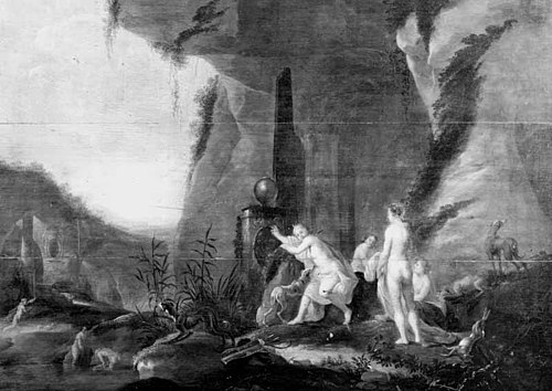 Diana en Actaeon, 1650, Abraham van Cuylenborch