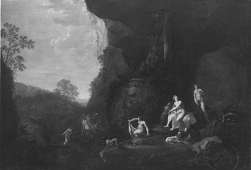 Diana und Aktäon, 1647, Abraham van Cuylenborch