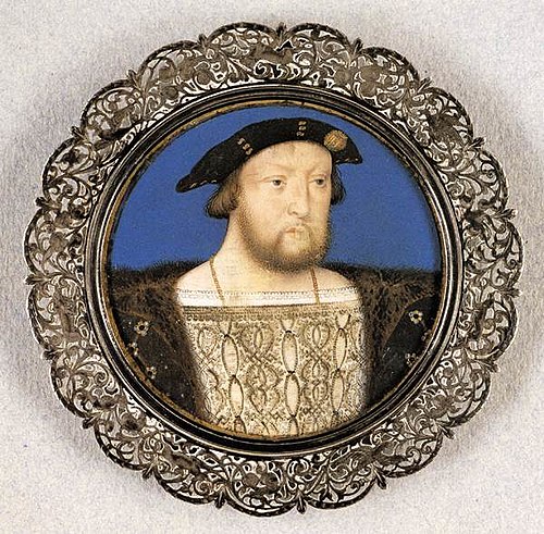 Henry VIII, roi d'Angleterre, 1526, Lucas Horenbout
