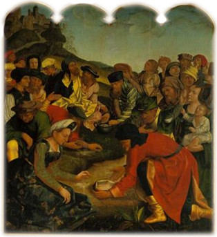 Apanha do Maná no Deserto, 1508, Francisco Henriques