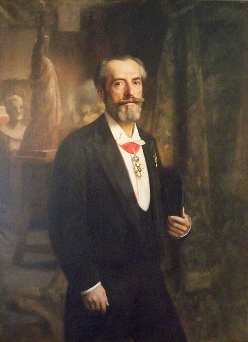 Portrait d'Auguste Bartholdi, 1900, José Frappa
