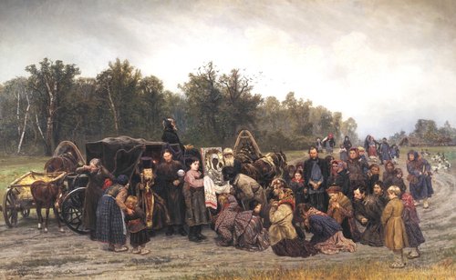 Rencontre avec l'icône, 1878, Constantin Savitski