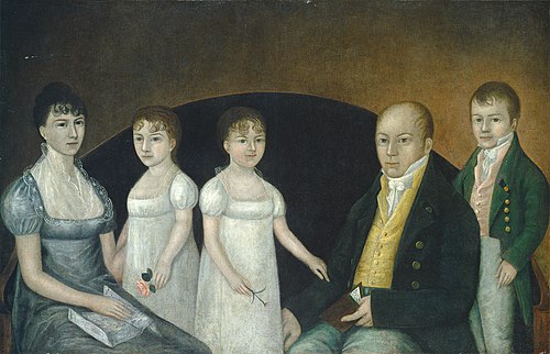 Family Group, 1800, Joshua Johnson