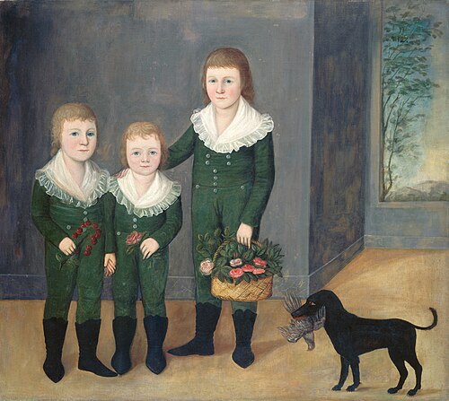 The Westwood Children, 1807, Joshua Johnson