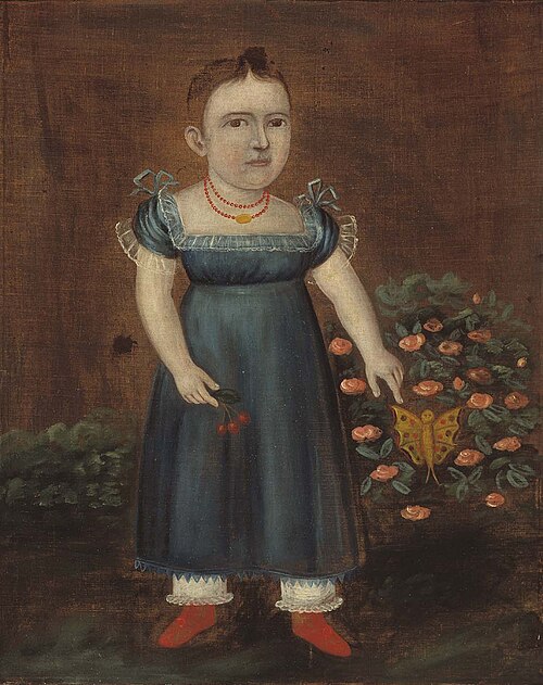 Portrait of Adelia Ellender, 1803, Joshua Johnson