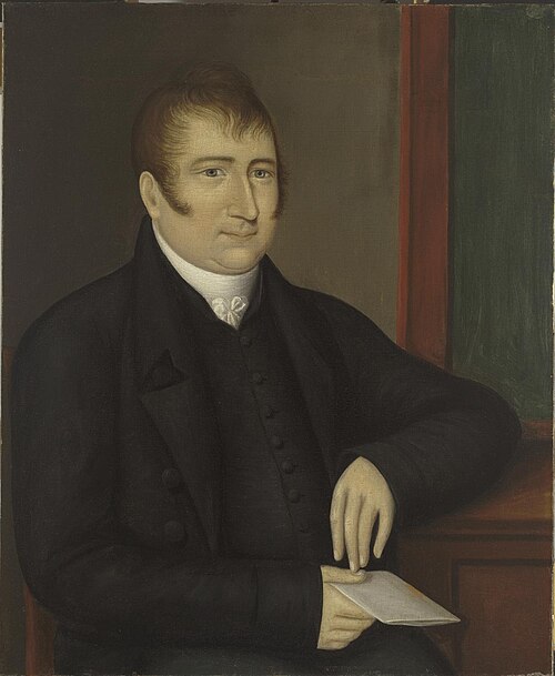 Portrait of Edward Aisquith, 1810, Joshua Johnson