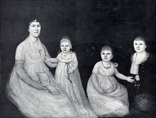 Kennedy Long Family, 1805, Joshua Johnson