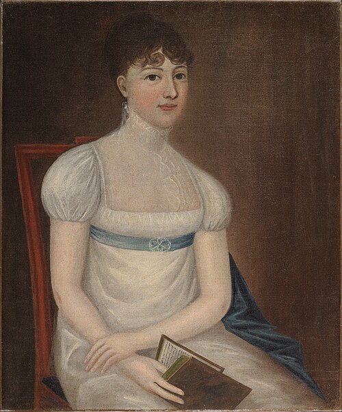 Portrait of a Girl, 1810, Joshua Johnson