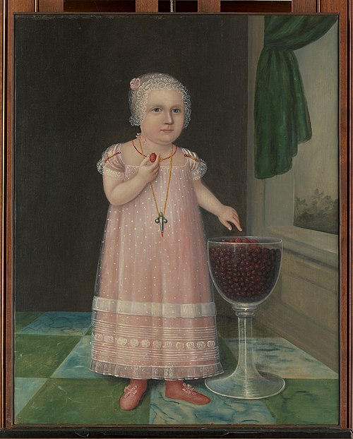 Emma Van Name, 1805, Joshua Johnson