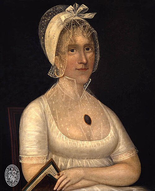 Mary Anne Jewins Burnett (Mrs. Charles Burnett), 1812, Joshua Johnson