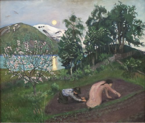 Night in Spring, 1909, Nikolaï Astrup