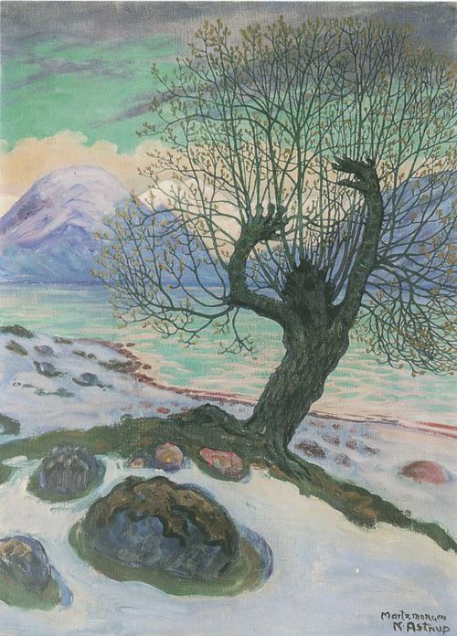 Marcowy poranek, 1920, Nikolaï Astrup